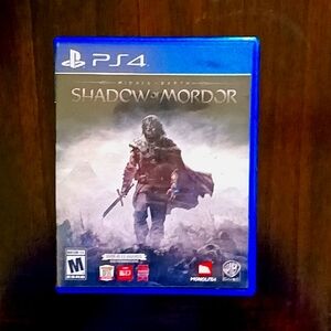 Middle Earth Shadow Of Mordor PS4